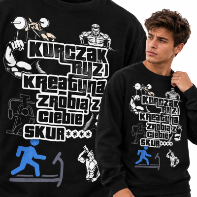 BLUZA NA SIŁOWNIĘ   KURCZAK RYŻ 2